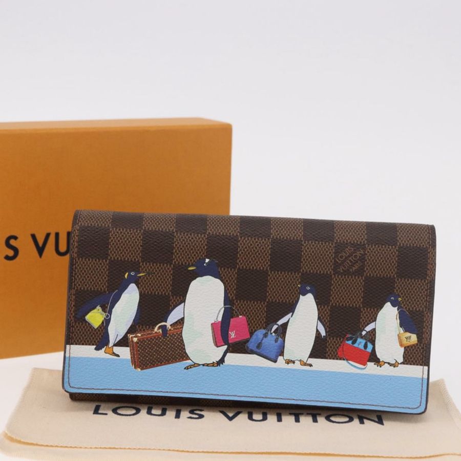 【日本直送】路易威登 Damier Ebene Portefeuille Sarah 長皮夾 N64426 LV 正品 191659M-11