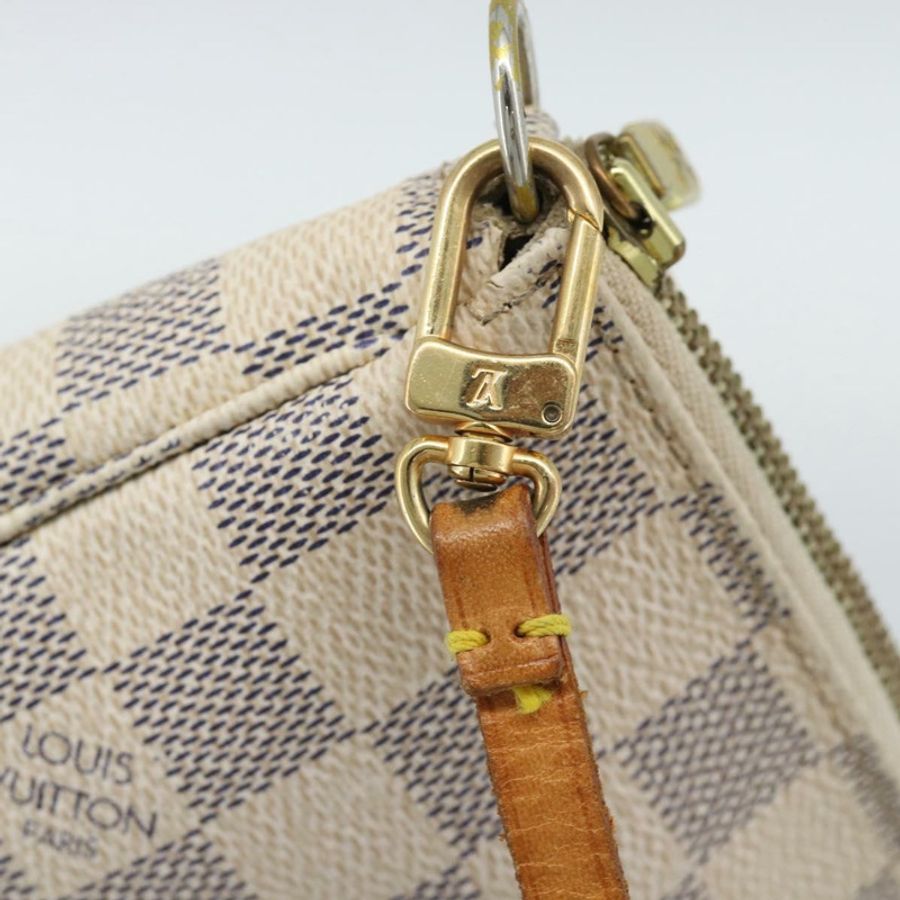 【日本直送】路易威登 Damier Azur 手拿包配件袋 N51986 LV 正品 191661A-17