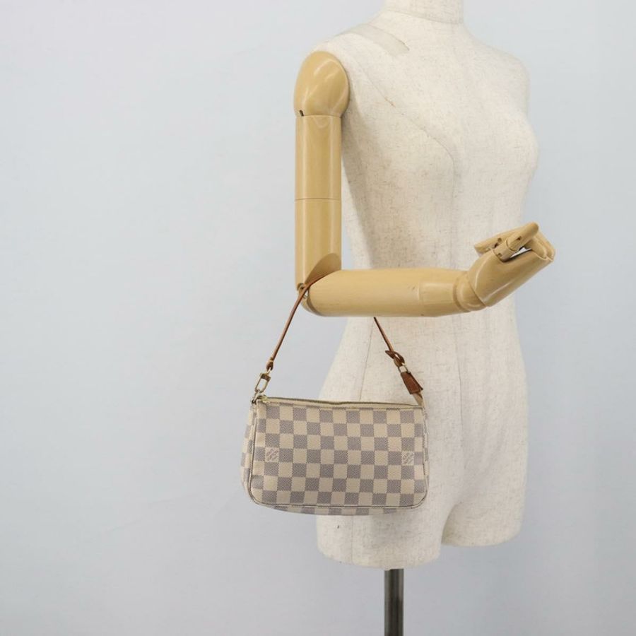 【日本直送】路易威登 Damier Azur 手拿包配件袋 N51986 LV 正品 191661A-20