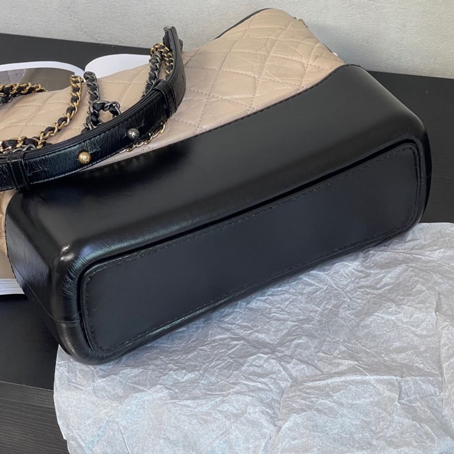 香奈兒 Chanel 復古小牛皮流浪包中號 尺寸約28cm-10