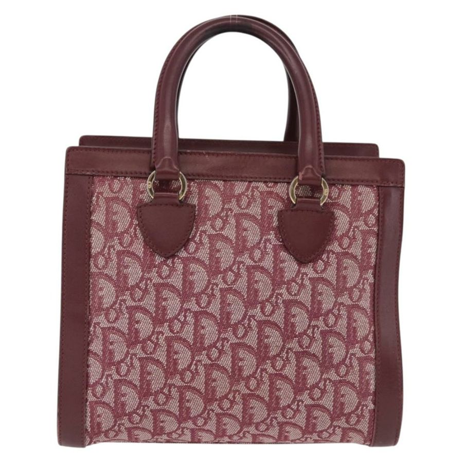 【日本直送】Christian Dior Trotter帆布手提包 紅色金色 正品 191301V-1
