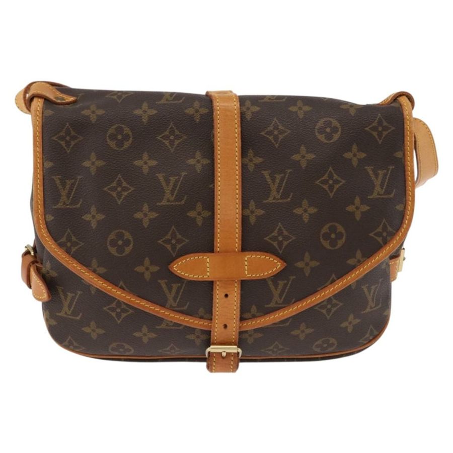 【日本直送】路易威登 Monogram Saumur 30 肩背包 M42256 LV Auth 186660A-12
