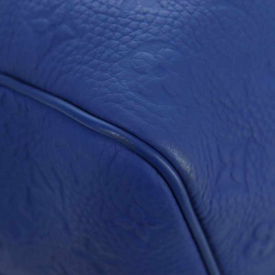 【日本直送】路易威登 Monogram Taurillon Keepall Bandouliere 50 藍色旅行包 Auth 191461SM-9