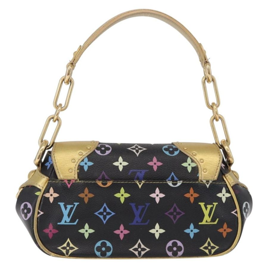 【日本直送】路易威登 Monogram Multicolor Marilyn 手袋 黑色 M40207 LV 正品 191474V-1