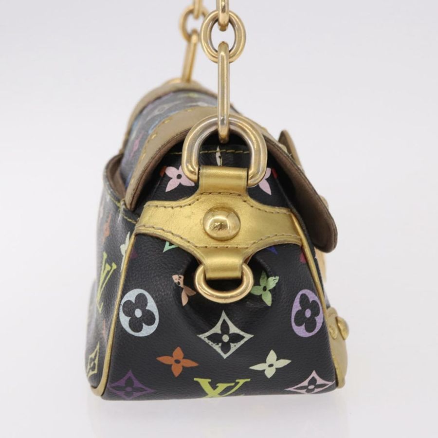 【日本直送】路易威登 Monogram Multicolor Marilyn 手袋 黑色 M40207 LV 正品 191474V-3