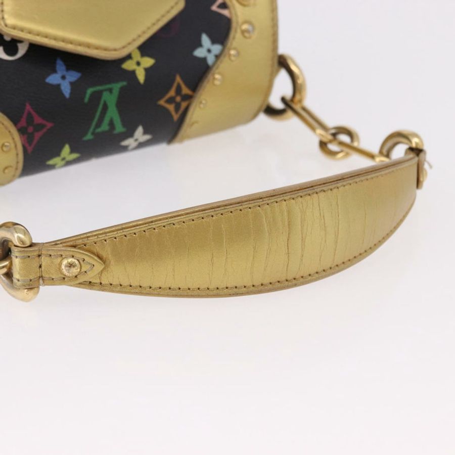 【日本直送】路易威登 Monogram Multicolor Marilyn 手袋 黑色 M40207 LV 正品 191474V-6