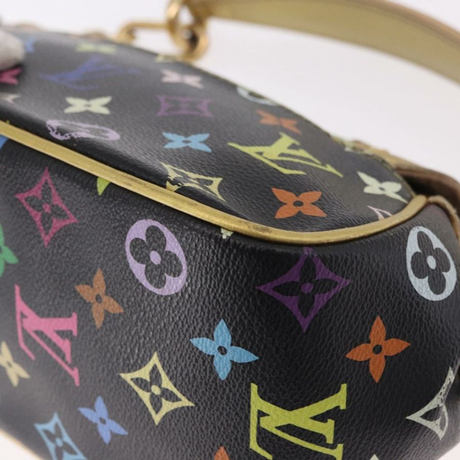 【日本直送】路易威登 Monogram Multicolor Marilyn 手袋 黑色 M40207 LV 正品 191474V-15