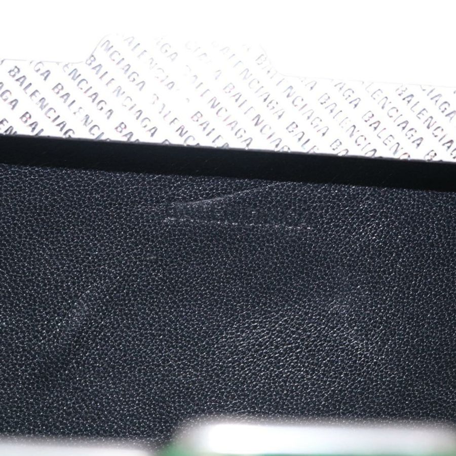 【日本直送】BALENCIAGA 雜誌印花手袋 漆皮 WFP 聯名款 Auth 191472SM-16