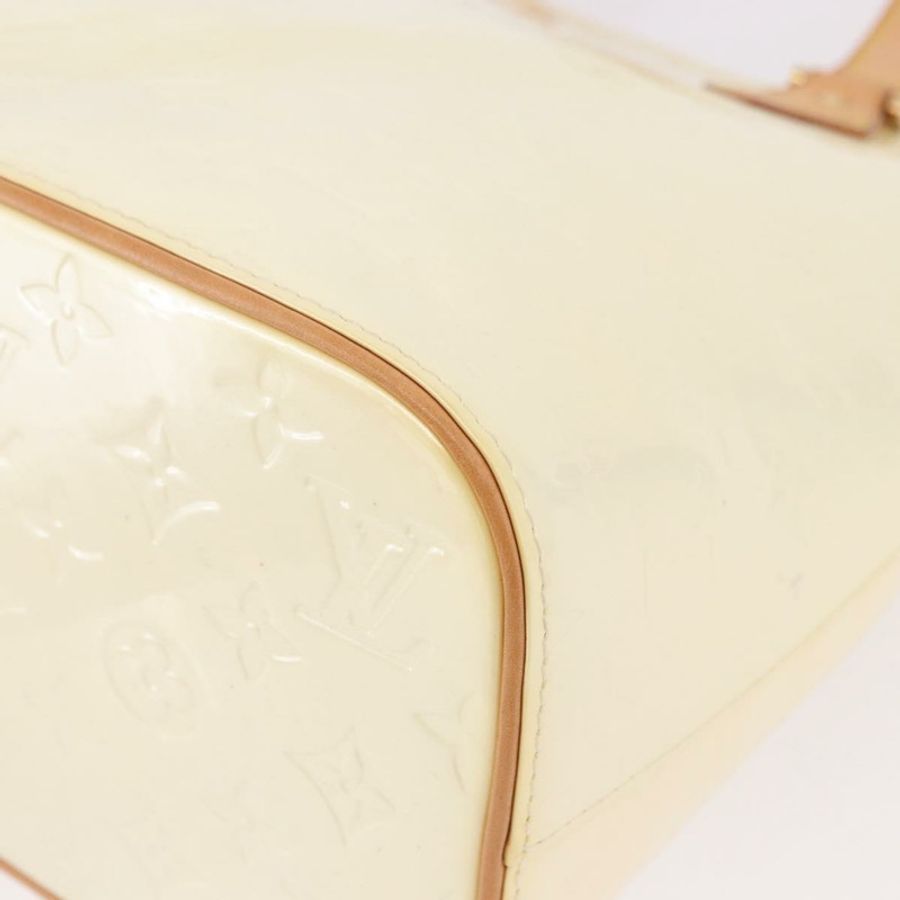 【日本直送】路易威登 Monogram Vernis Houston 手提包 Perle M91342 LV Auth 191765V-13