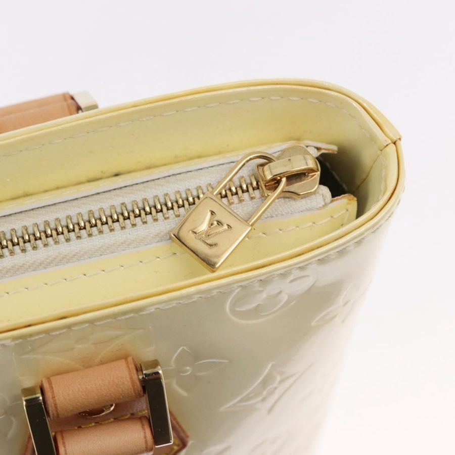 【日本直送】路易威登 Monogram Vernis Houston 手提包 Perle M91342 LV Auth 191765V-16