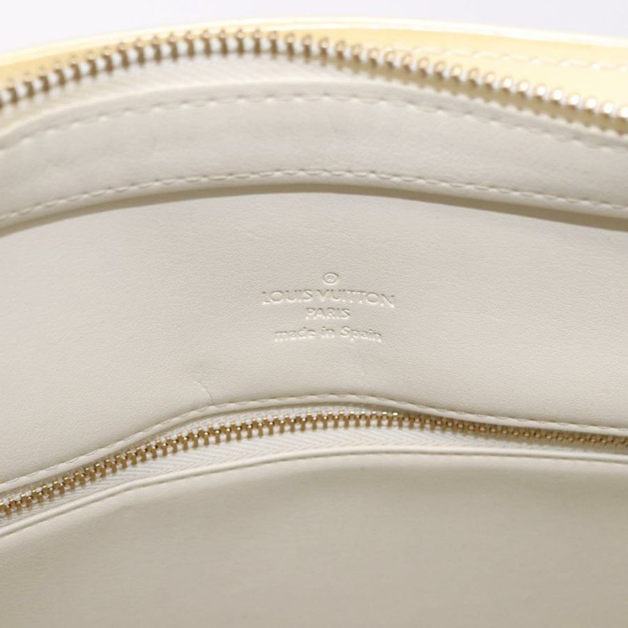 【日本直送】路易威登 Monogram Vernis Houston 手提包 Perle M91342 LV Auth 191765V-17