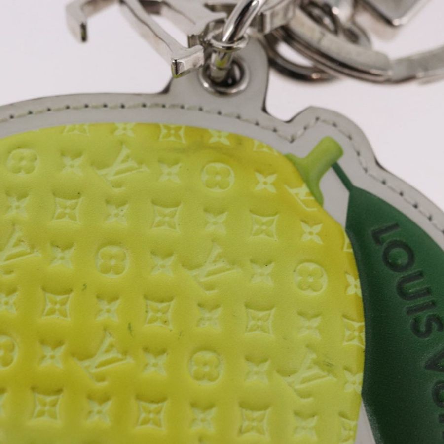 【日本直送】路易威登 Monogram Porte Cles LV 檸檬吊飾 黃色 MP3270 LV Auth 192023M-3