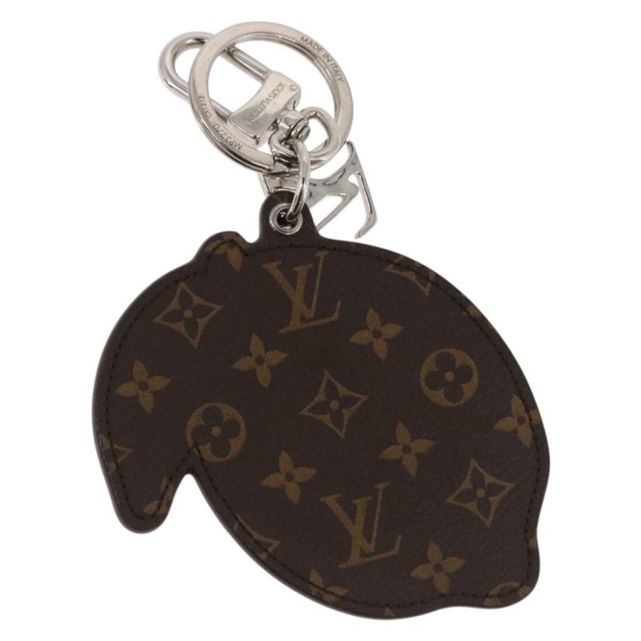 【日本直送】路易威登 Monogram Porte Cles LV 檸檬吊飾 黃色 MP3270 LV Auth 192023M-6
