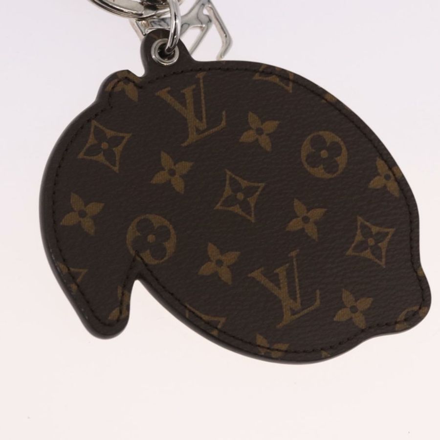 【日本直送】路易威登 Monogram Porte Cles LV 檸檬吊飾 黃色 MP3270 LV Auth 192023M-7