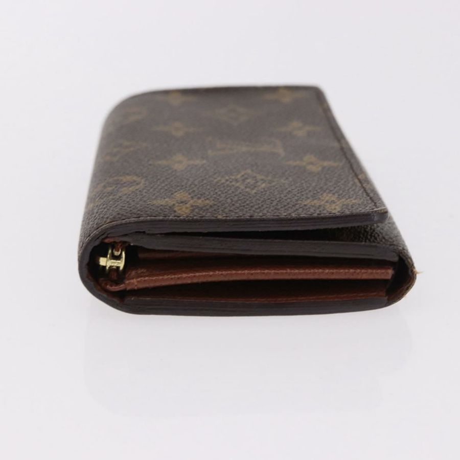 【日本直送】路易威登 Monogram Porte Monnaie Billets Tresor 錢包 M61730 正品 am12054V-3