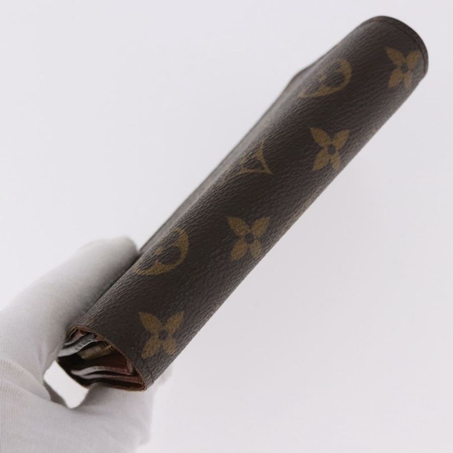 【日本直送】路易威登 Monogram Porte Monnaie Billets Tresor 錢包 M61730 正品 am12054V-4