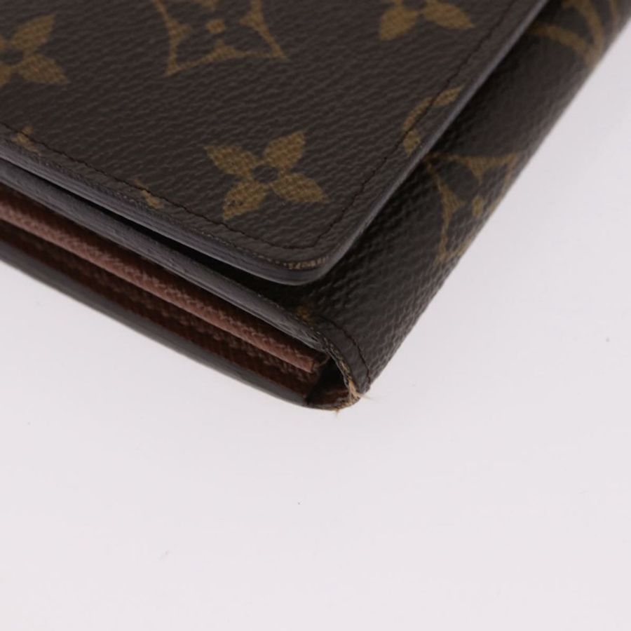 【日本直送】路易威登 Monogram Porte Monnaie Billets Tresor 錢包 M61730 正品 am12054V-6