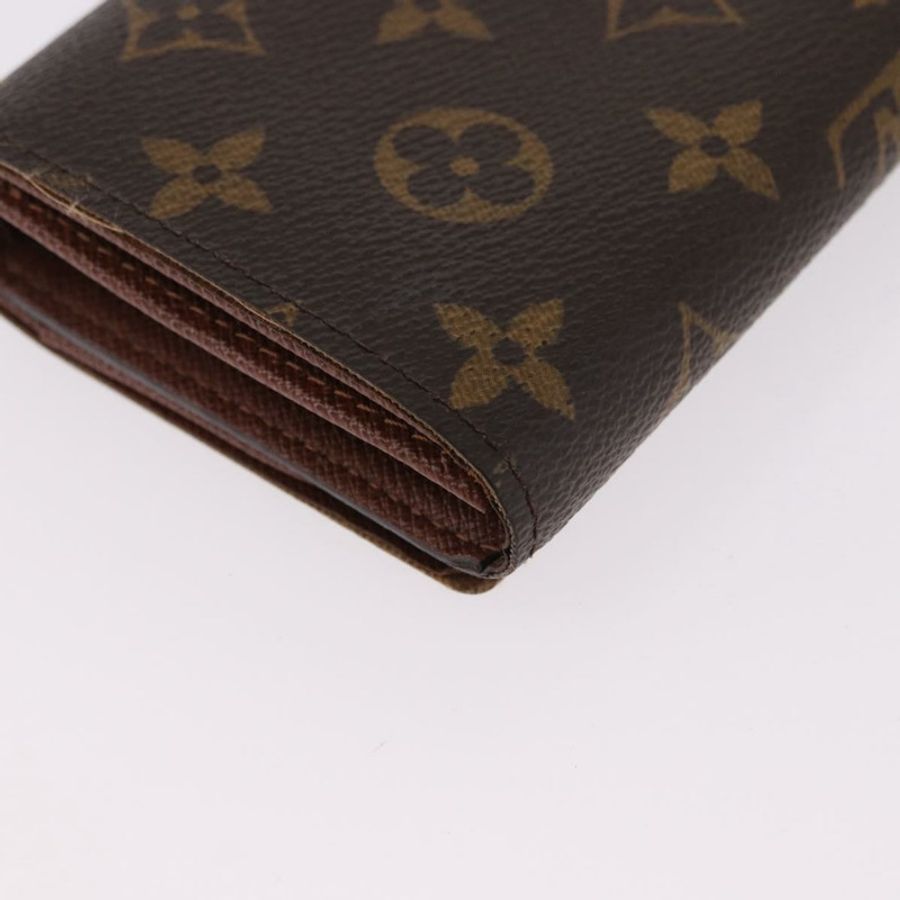 【日本直送】路易威登 Monogram Porte Monnaie Billets Tresor 錢包 M61730 正品 am12054V-14