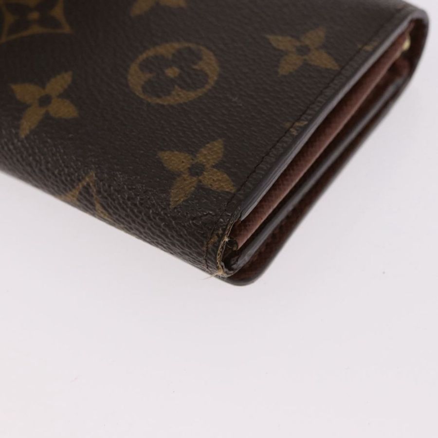 【日本直送】路易威登 Monogram Porte Monnaie Billets Tresor 錢包 M61730 正品 am12054V-15