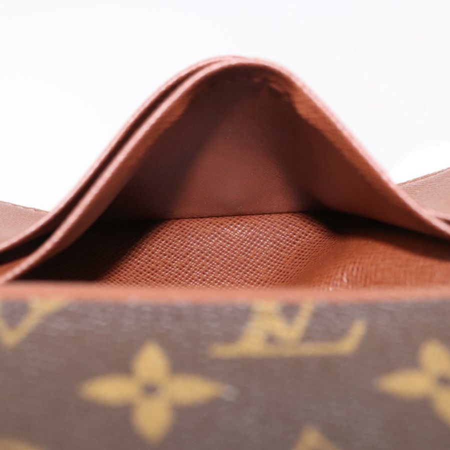 【日本直送】路易威登 Monogram Porte Monnaie Billets Tresor 錢包 M61730 正品 am12054V-17