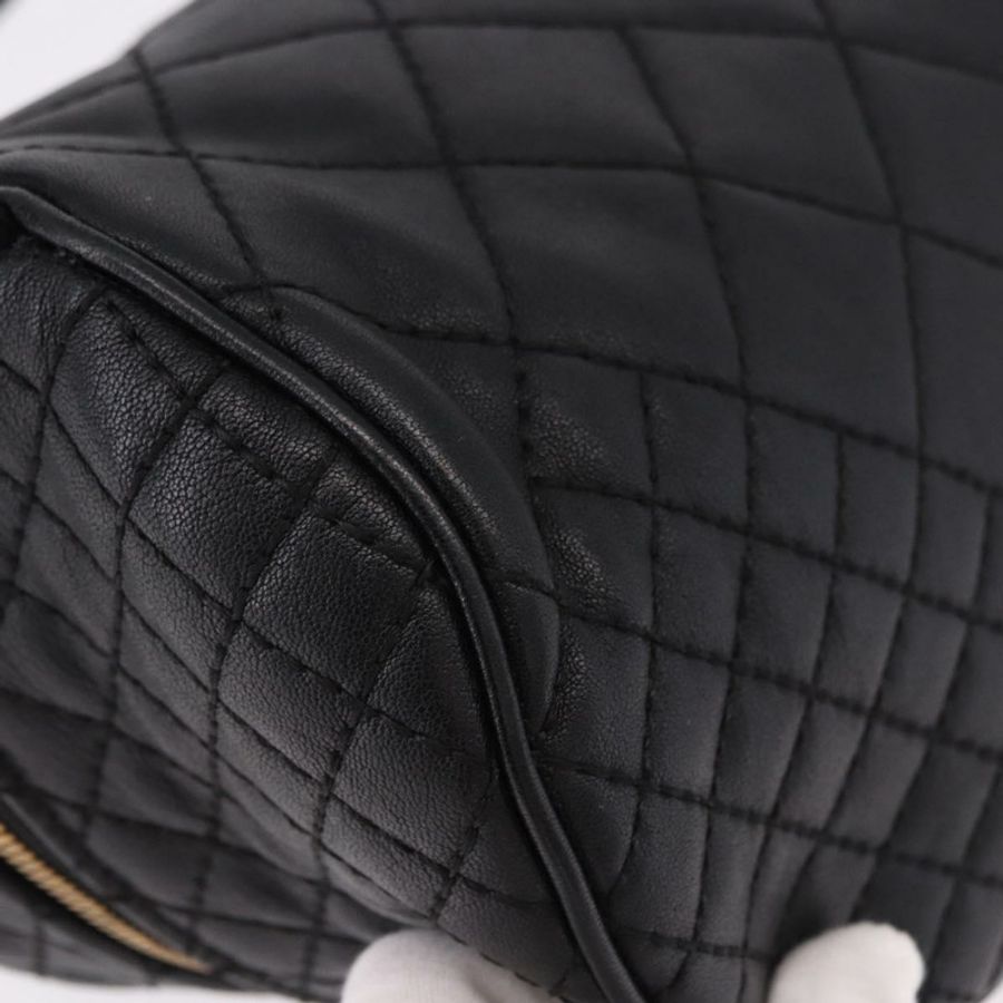 【日本直送】VERSACE 黑色金色皮革斜背包 Auth am12055V-14