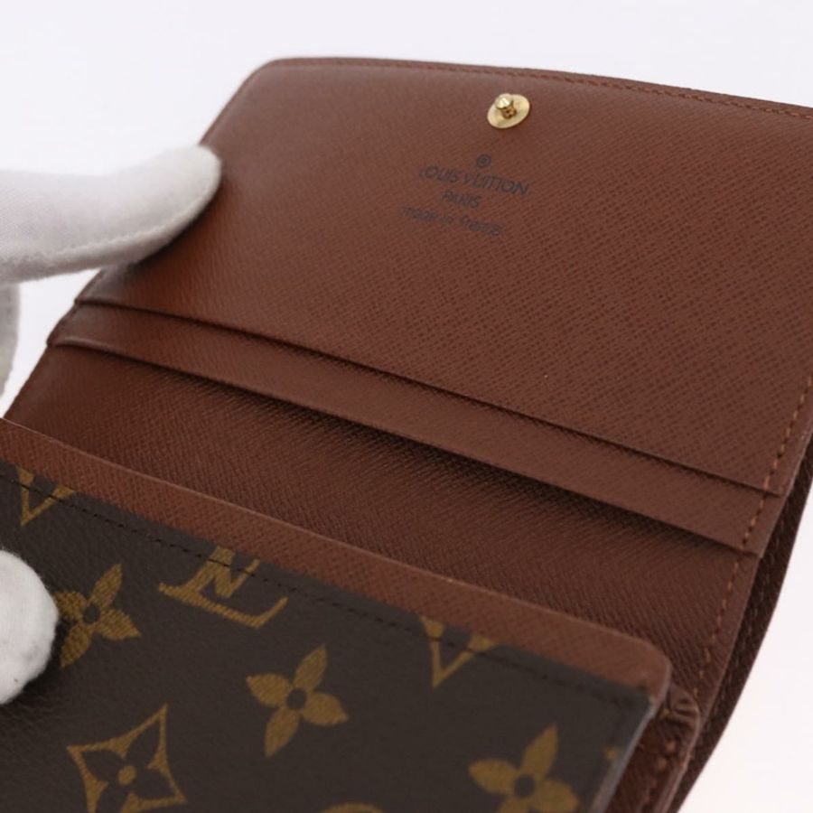【日本直送】路易威登 Monogram Porte Monnaie Billets Tresor 錢包 M61730 正品 192172V-7