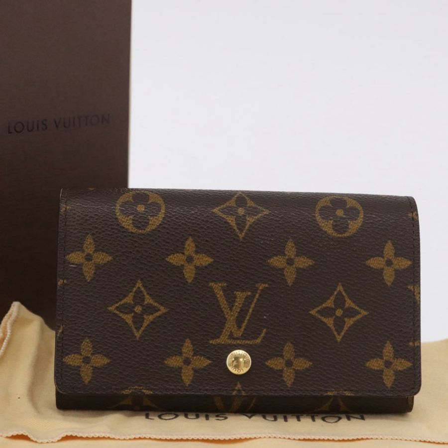 【日本直送】路易威登 Monogram Porte Monnaie Billets Tresor 錢包 M61730 正品 192172V-11