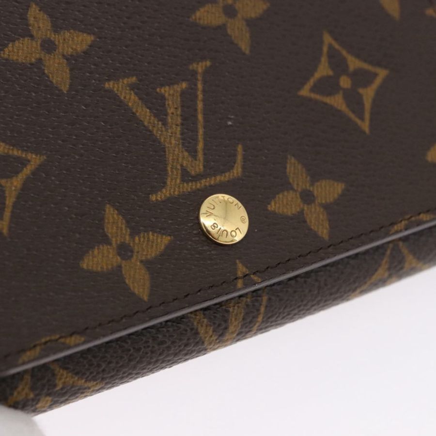 【日本直送】路易威登 Monogram Porte Monnaie Billets Tresor 錢包 M61730 正品 192172V-16