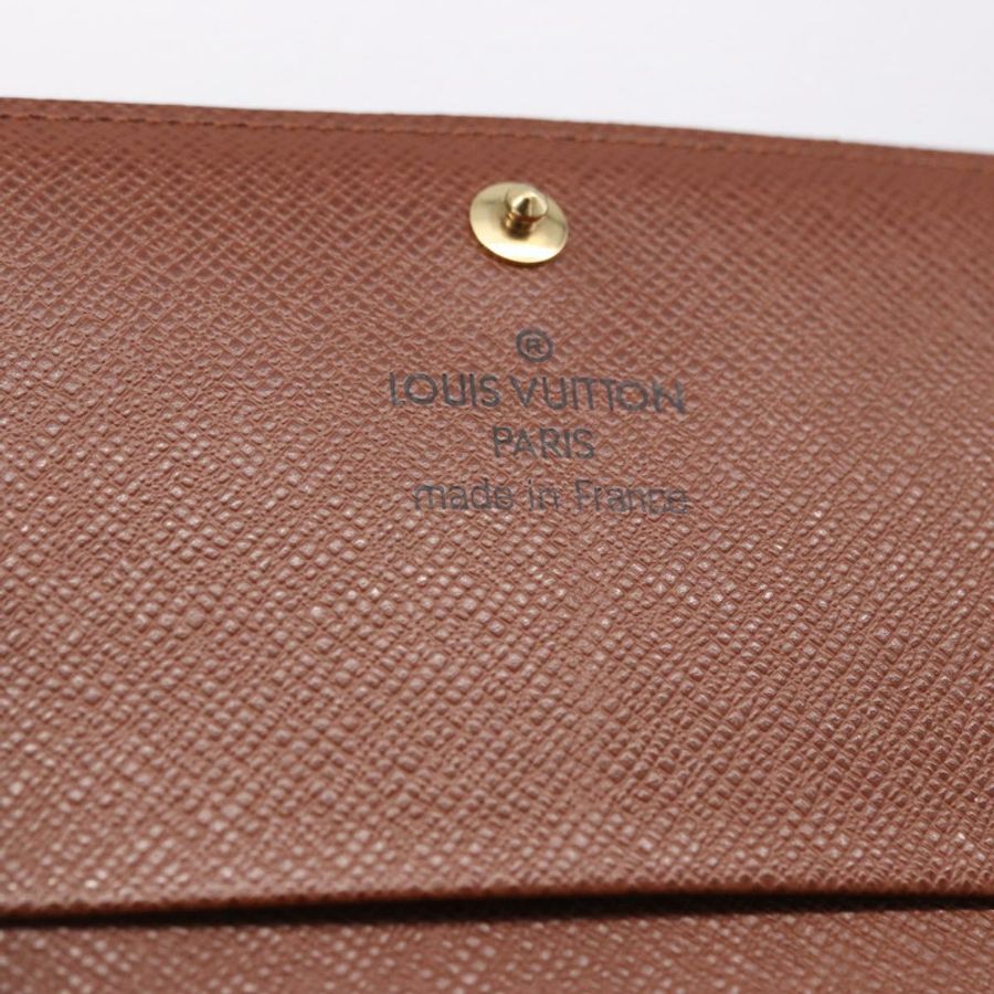 【日本直送】路易威登 Monogram Porte Monnaie Billets Tresor 錢包 M61730 正品 192172V-18