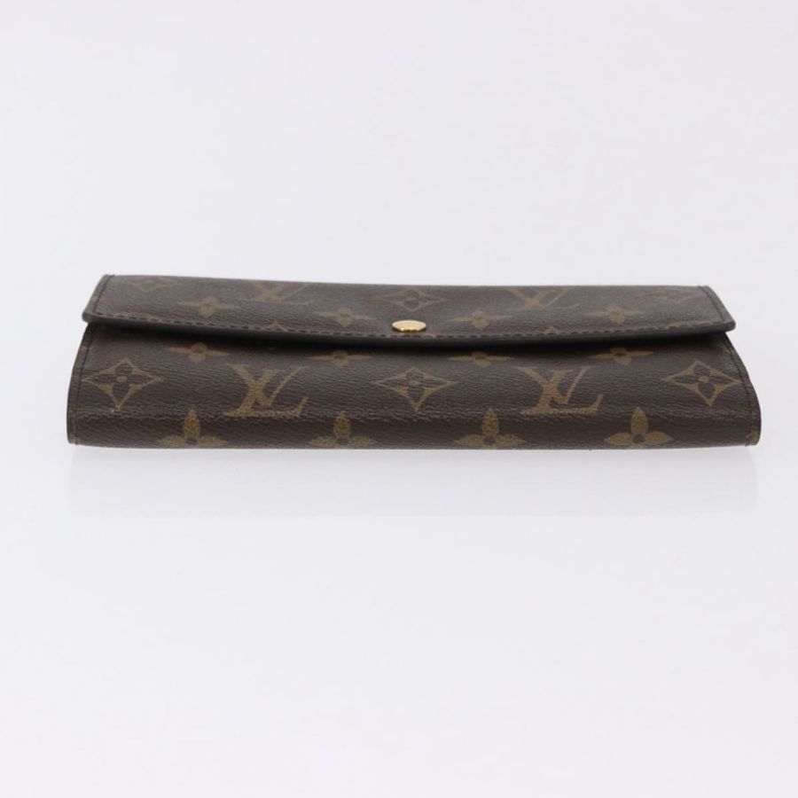 【日本直送】路易威登 Monogram Portefeuille Sarah 長版皮夾 M61734 LV Auth 192167V-5