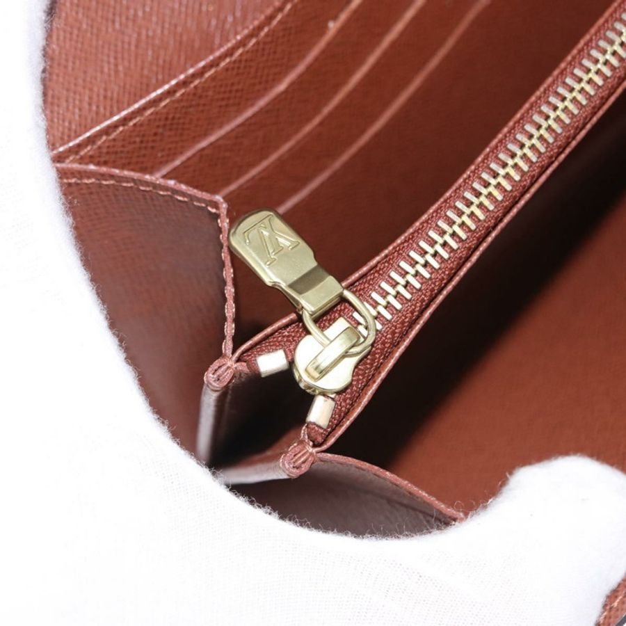 【日本直送】路易威登 Monogram Portefeuille Sarah 長版皮夾 M61734 LV Auth 192167V-8