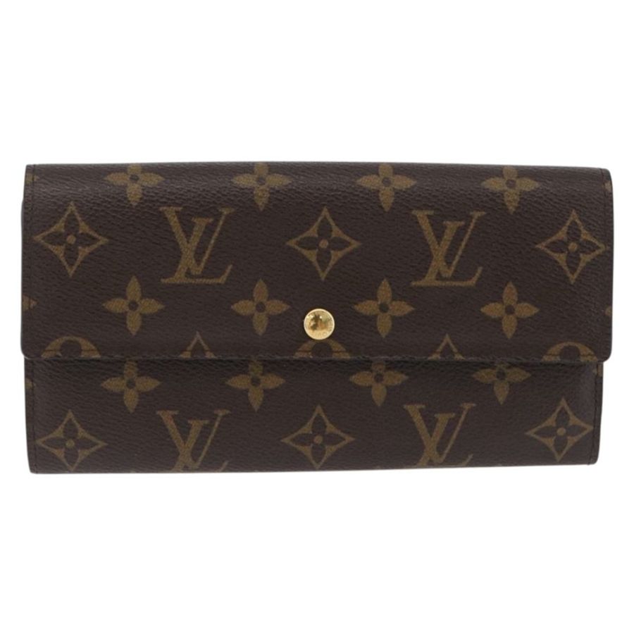 【日本直送】路易威登 Monogram Portefeuille Sarah 長版皮夾 M61734 LV Auth 192167V-12
