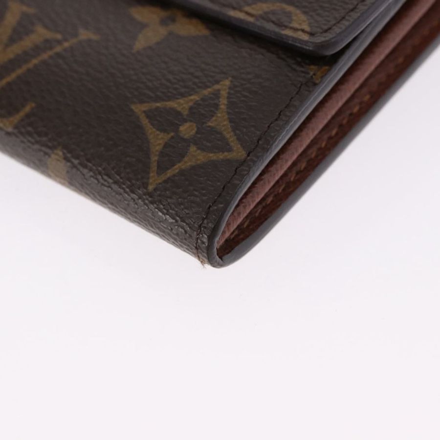 【日本直送】路易威登 Monogram Portefeuille Sarah 長版皮夾 M61734 LV Auth 192167V-13