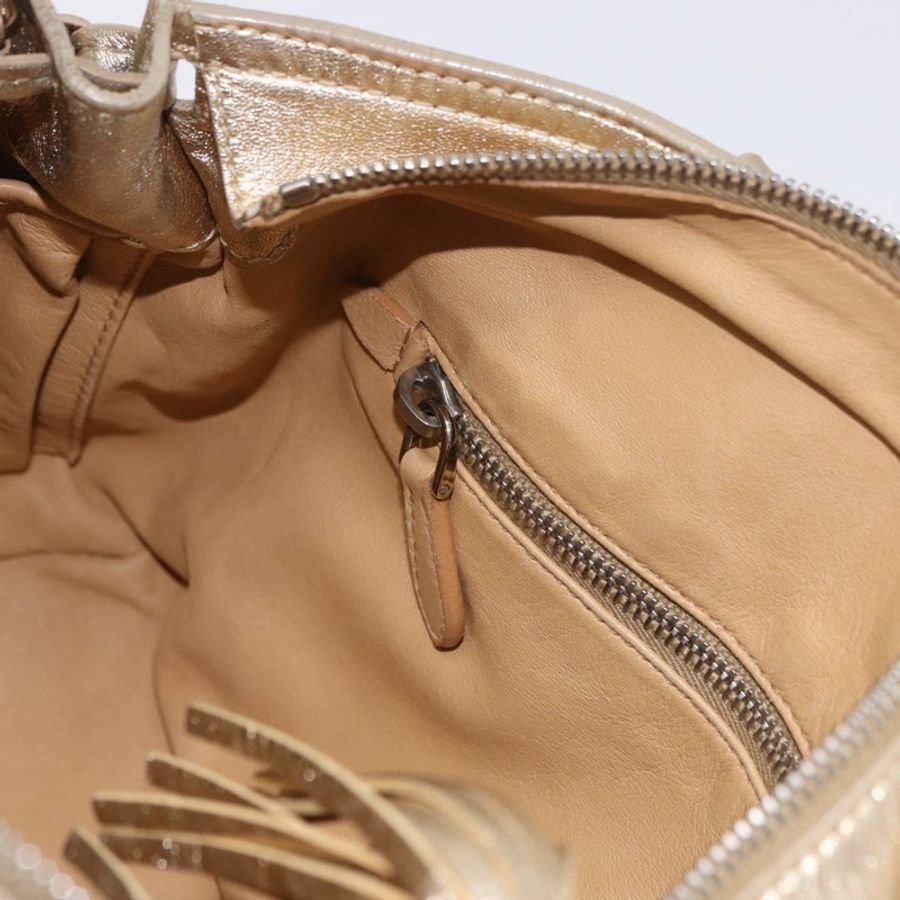 【日本直送】PRADA 手提包 皮革 兩用 銀色/金色 正品 192120A-25