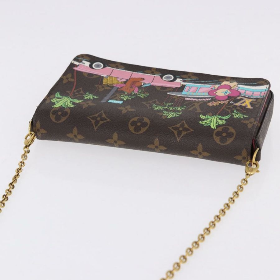 【日本直送】路易威登 Monogram Vivienne Pochette Felice 包 M80859 LV 正品 192075M-5