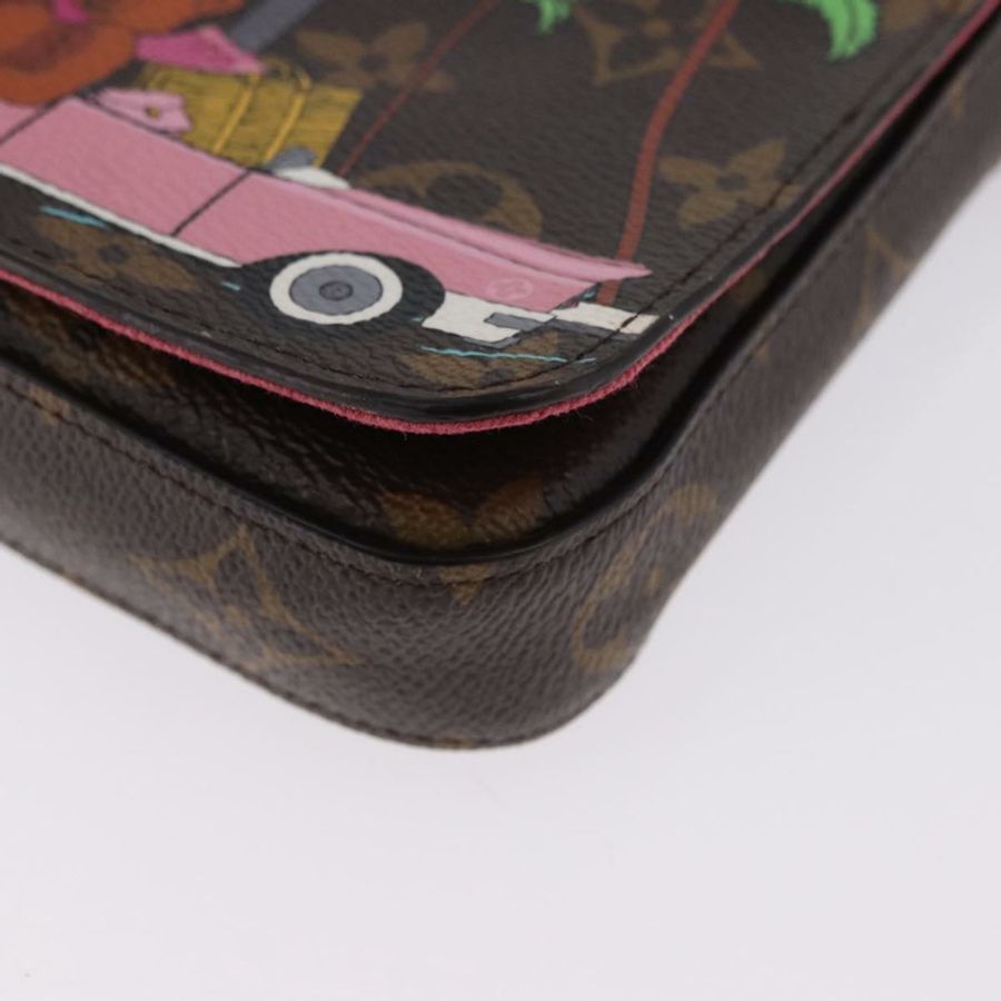 【日本直送】路易威登 Monogram Vivienne Pochette Felice 包 M80859 LV 正品 192075M-14
