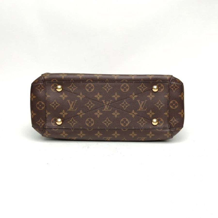 LOUIS VUITTON Montaigne蒙田中號老花PVC金扣2017肩背包-4