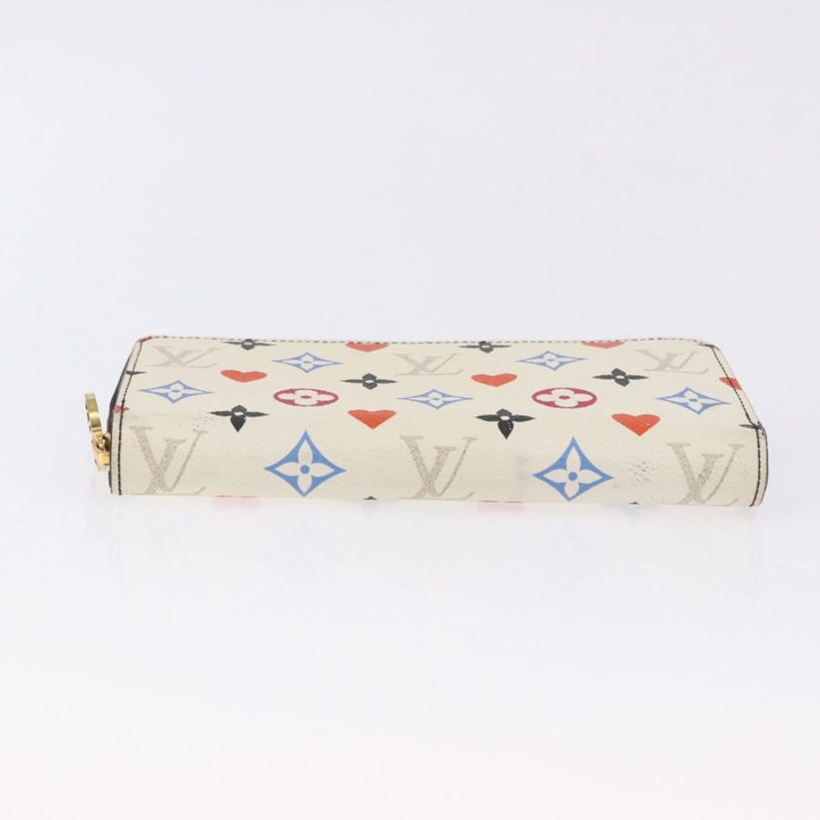 【日本直送】路易威登 Monogram Game On Zippy 長版皮夾 白色 M57491 LV 正品 192943A-5