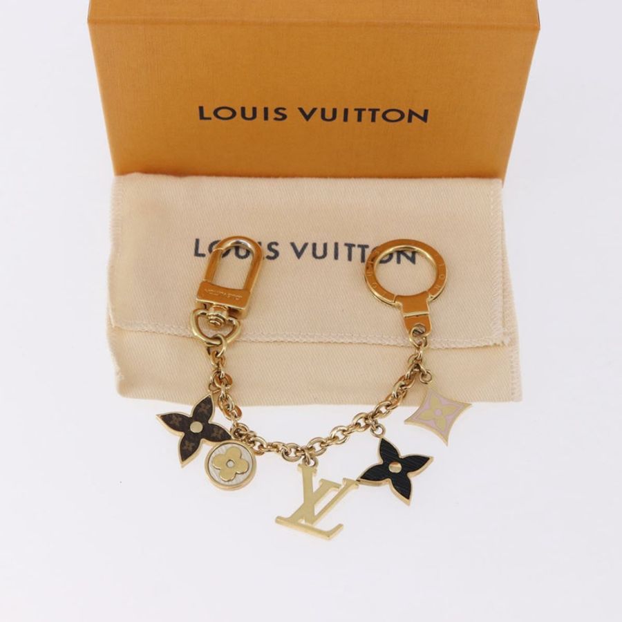 【日本直送】路易威登 (LOUIS VUITTON) 春街珠寶手鍊包吊飾,金屬材質,貨號 M68999,LV 正品,編號 192952-11
