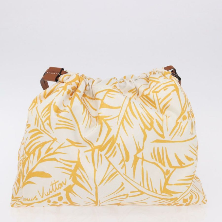【日本直送】路易威登 (LOUIS VUITTON) 泳池邊隨行 MM 拉菲草米色手袋 M24723 LV 正品 192900SAM-18