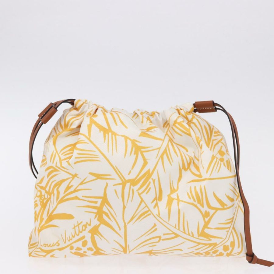【日本直送】路易威登 (LOUIS VUITTON) 泳池邊隨行 MM 拉菲草米色手袋 M24723 LV 正品 192900SAM-19