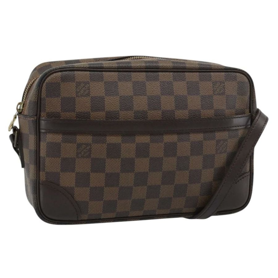【日本直送】路易威登 Damier Ebene Trocadero 27 單肩包 SPO N48085 LV Auth 192937V-0