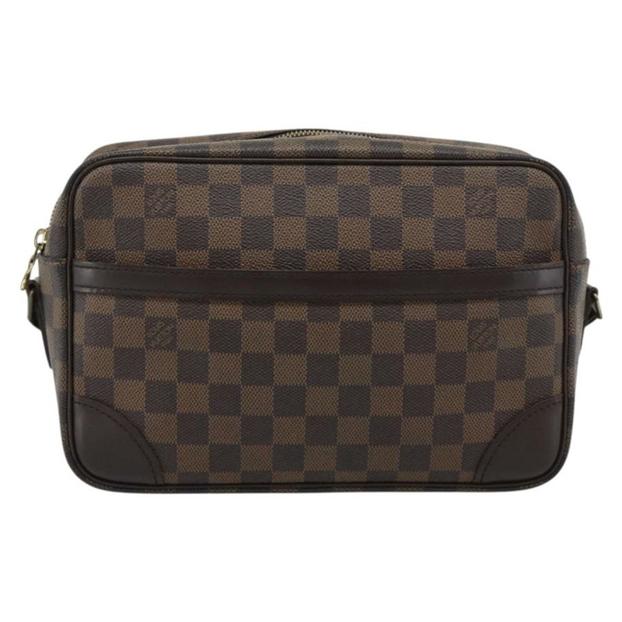 【日本直送】路易威登 Damier Ebene Trocadero 27 單肩包 SPO N48085 LV Auth 192937V-12
