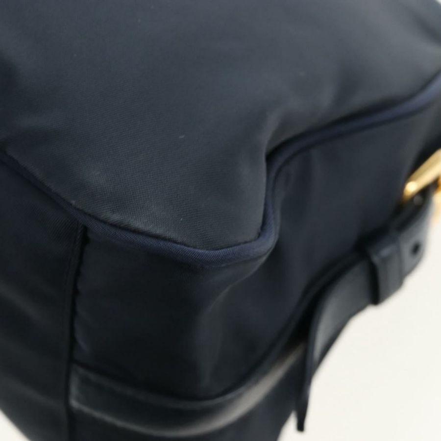 【日本直送】PRADA 尼龍雙肩包,海軍藍金色,正品 192936V-17