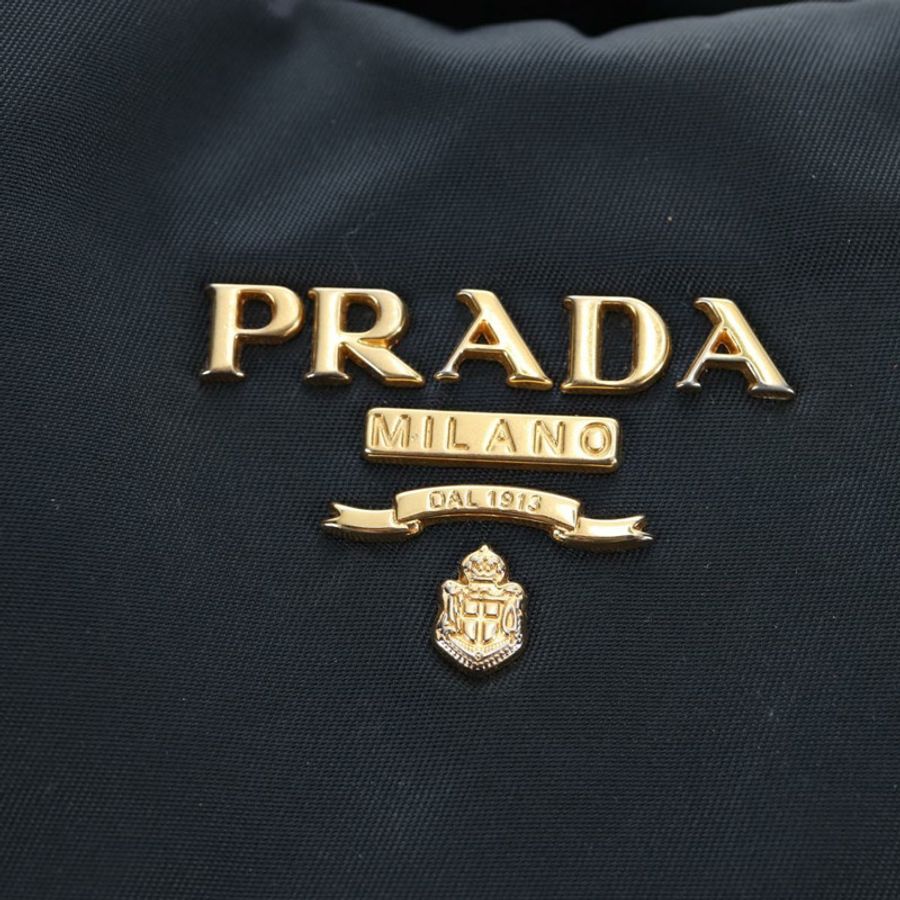 【日本直送】PRADA 尼龍雙肩包,海軍藍金色,正品 192936V-19
