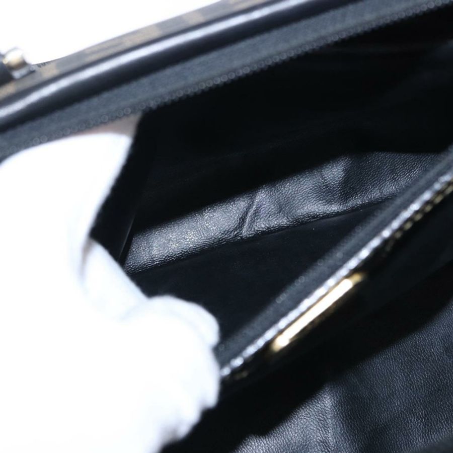 【日本直送】FENDI Zucca 波士頓包 PVC 皮革 棕色 金色色調 正品 192807A-21