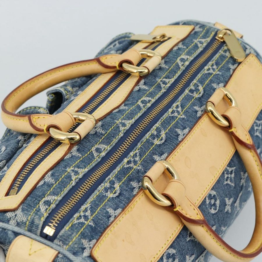 【日本直送】路易威登 Monogram Denim Neo Speedy 手提包 藍色 M95019 LV 正品 191830V-5