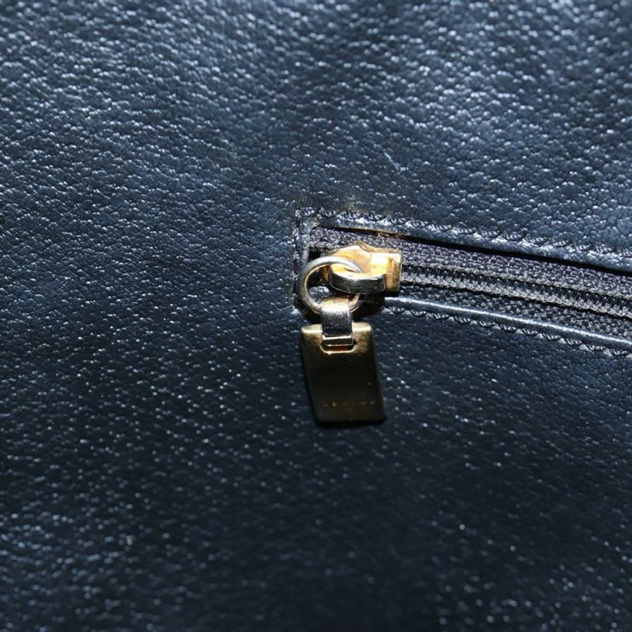 【日本直送】CELINE Macadam帆布手提包 PVC皮革 黑色 金色 正品 191811V-18