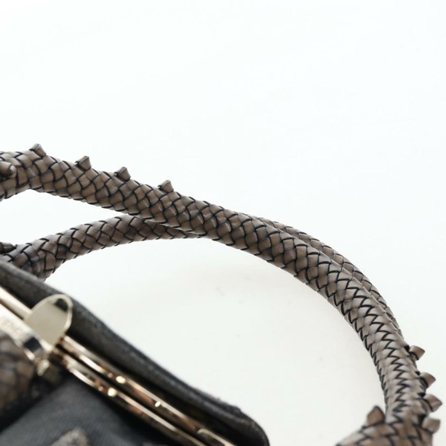 【日本直送】FENDI 肩背包 牛仔灰 金色 正品 191869SAV-7