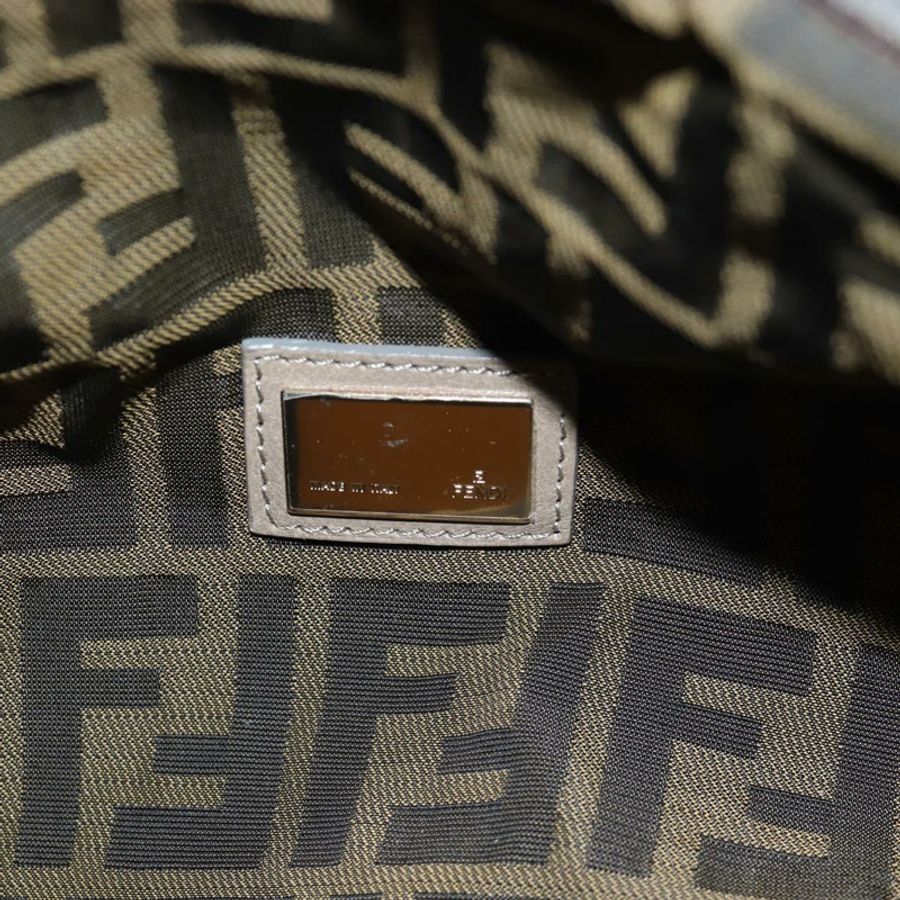 【日本直送】FENDI 肩背包 牛仔灰 金色 正品 191869SAV-18